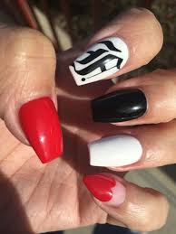 Cursive hand writing on acrylic finger nails. Letter J Nail Design Do This Before Adding The Top Coat Juliettsq