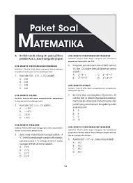 Maybe you would like to learn more about one of these? Top Pdf Paket Soal Matematika 2017 2018 123dok Com