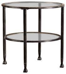 We did not find results for: Symon Metal Glass Round End Table Transitional Side Tables And End Tables By Sei Hou3802 Houzz