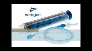 how to set up continuous nebulization tube set