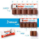 Amazon.com : Kinder Chocolate, 18 Four Count Packs, Milk Chocolate ...