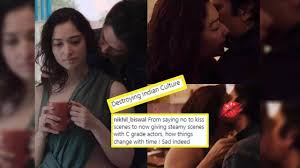 Trolled! Tamannaah Bhatia faces backlash for her passionate kissing scene  with Vijay Varma in Lust Stories 2; netizens relate that with soft p*rn