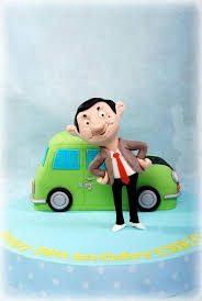 Mr Bean Cake From The Bunny Baker Mr Bean Cake Bean Cakes Mr Bean Birthday