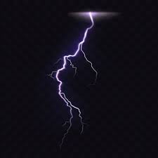 Black And White Lightning Bolt Background 