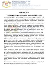 2,043 likes · 84 talking about this. Kpm Kenyataan Media Penjelasan Mengenai Isu Kemasukan Ke Program Matrikulasi
