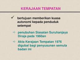 Pentadbiran Negeri Dan Kerajaan Tempatan Ppt Download