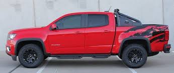 Profile Of Chevy Colorado Bed Side Panel Graphics Antero 3m 2015 2019 Chevy Colorado 2017 Chevy Colorado Chevy