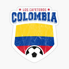 Logos star track logo embroidery design. Colombia National Team Stickers Redbubble