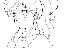 Anime Girls Coloring Pages Sailor Moon Coloring Pages Love Coloring Pages Super Coloring Pages