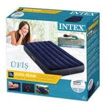 pin na doske intex 64757 tek kisilik yatak airbed klasik downy