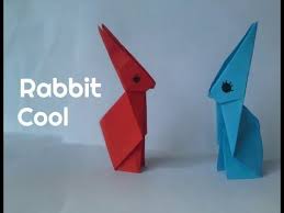 Mengenal seni melipat kertas jepang atau origami (kajian dalam perspektif budaya). Cara Membuat Origami Kelinci How To Make Paper Rabbit Step By Step How To Make Paper Paper Origami