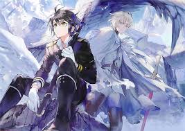 Anime vamire with sword drawing. Wings Sword Destruction Gloves Vampire Friends Art Military Uniform Hd Wallpaper Wallpaperbetter