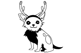 Download Christmas Dog With Reindeer Antlers Svg Cut File By Creative Fabrica Crafts Creative Fabrica SVG Cut Files