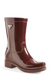 Prada Rubber Rain Boot Women Nordstrom Boots Rain Boots Womens Boots