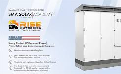 Sunny Central CP (Compact Power) Preventative and Corrective Maintenance