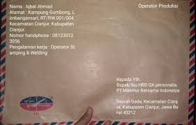 Ada beberapa hal yang perlu dirubah dan ada beberapa hal yang dibiarkan apa adanya. Cara Menulis Surat Lamaran Kerja Lengkap Penulisan Di Bagian Amplop Yang Benar Cianjurtoday Com Line Today