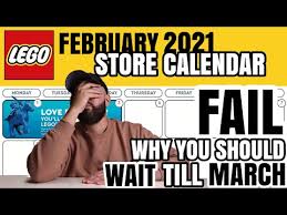 Home designing blog magazine covering architecture, cool products! Lego February 2021 Store Calendar Off 51