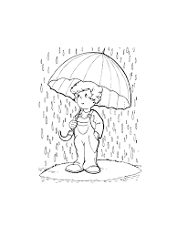 But autumn can also be beautiful. Rainy Day Coloring Sheets Coloring Home