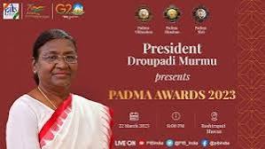President Draupadi Murmu is honoring 106 celebrities with Padma ...