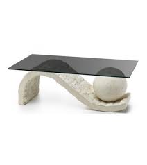 Formed from 3 sheets of toughened black tinted glass, the. Stones Onda Smoked Glass Coffee Table