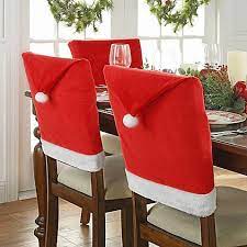 Get it as soon as thu, jan 14. Santa Hat Dining Room Chair Covers Set Of 2 Dining Room Chair Covers Chair Covers Dining Room Chairs
