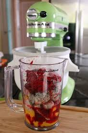 Kitchenaid Ice Cream Maker Tropical Fruit Sorbet Recipe Recipe Sorbet Recipes Fruit Sorbet Recipe Ice Cream Maker Recipes