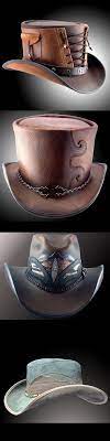 Pin By Donovan Allen On Hats Gallery Steampunk Clothing Steampunk Fashion Leather Working