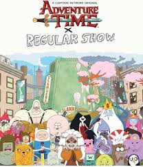 Regular show adventure time crossover