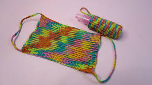 If you don't have a cricut use the pdf and create a pattern you can cut with scissors. How To Crochet Face Mask Hand Sanitizer Holder Youtube