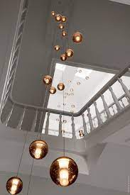House With Art Nouveau Architecture And Minimalist Interior Digsdigs Stairway Lighting Lights Stair Lighting