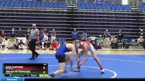 John Martinez (Wauseon) vs Ben Sponseller (Uniontown Lake)