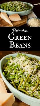 Parmesan Green Beans Thm S Flavorful And Easy Parmesan Green Beans Canned Green Bean Recipes Green Bean Recipes