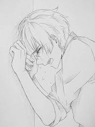 Pin By Fernanda Acevedo On Dibujos De Lapiz Anime Anime Crying Anime Drawings Sketches Anime Drawings