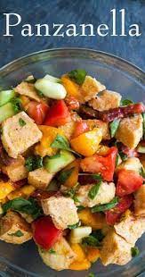 Panzanella Bread Salad Recipe Bread Salad Recipe Panzanella Salad Recipe Tomato Bread