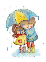 Joanblalock S Image Rain Gif Rain Animation Umbrella Art