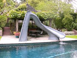 The debut edition held at the blowfish hotel, victoria island, lagos on saturday 23rd august 2014, and had blue water, beautiful ladies, handsome guys rocking beachwear and having some fun in the water. Poolside Play A Look At A Family Fun Slide Completehome