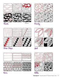 Malen zeichnen apps für kinder. Zentangle 10 Zentangle Muster Verflechtung Muster Geometrisches Musterdesign