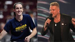 ESPN host Pat McAfee apologizes for calling Caitlin Clark a 'white b****'