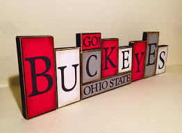 Ohio state, ohio holiday, ohio home, ohio, ohio state, cleveland, cle, cleveland, indians, ohio state, osu football, ohio state, buckeyes. Ohio State Buckeyes Sign Buckeyes Word Blocks The Ohio State Etsy Ohio State Decor Ohio State Buckeyes Crafts Ohio State Crafts