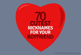 He deserves something that's both unique and cute. Top 80 Cute Nicknames For Your Boyfriend Or Husband