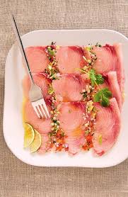Carpaccio D Espadon A L Huile Parfumee Recette Recette Carpaccio Cuisine Cuisine Poisson
