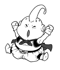 Chibi Majin Buu Dragon Ball Z Coloring Pages Dragon Ball Super Art Dragon Ball Art Chibi Dragon