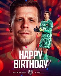 Happy birthday, Tek! 🎊 Per molts anys, Wojciech 🎉 Feliz cumpleaños,  Szczęsny 🎂
