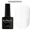 Gel polish Komilfo French Collection No. F010 (white, enamel, for ...