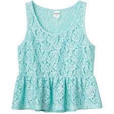 Monki Anouck Singlet Blue Lace Top Blue Lace Shirt Clothes Design