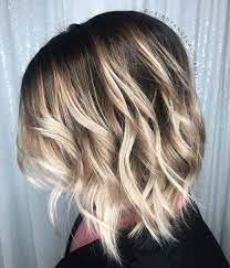 Start your ombré transition higher up by hinting at the lighter color toward your roots before moving to the. High Contrast Balayage Hair Inspiration Hair Beauty Balayage