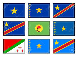 The national flag of the democratic republic of the congo, in ipa: Democratic Republic Congo Old And New Flags Stock Photo Picture And Royalty Free Image Image 12459814