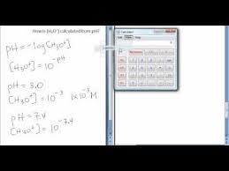 Calculate H From Ph College Chemistry Calculator Anatomy And Physiology