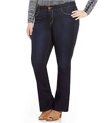 democracy plus ab solution dark wash itty bitty bootcut jeans