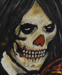 The Red Violinist 2023 Acrylic